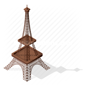 eiffel tower, france, monument, landmark